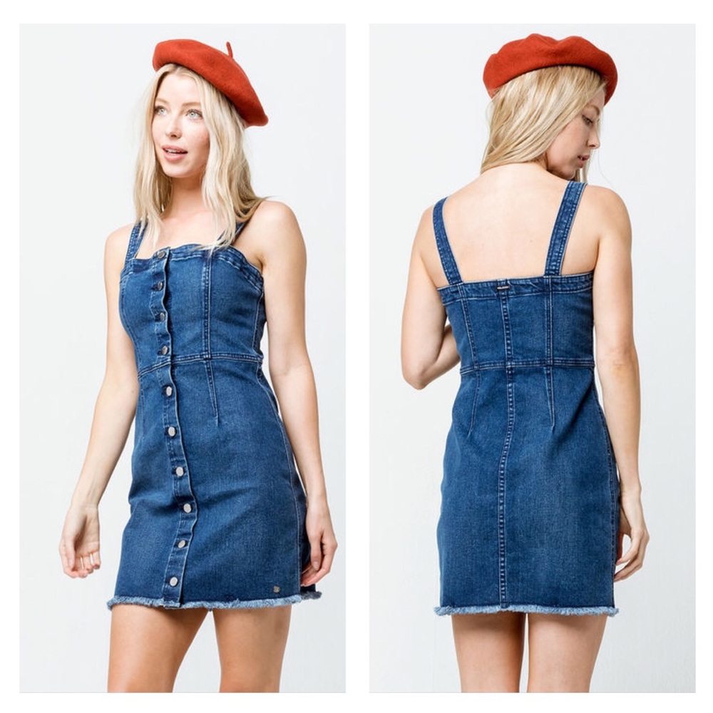 Volcom signature denim dress bestseller